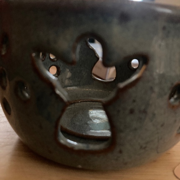 Angel pottery votive - Picture 5 of 6